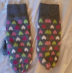 Women's Gap Fleece Lined Mittens
